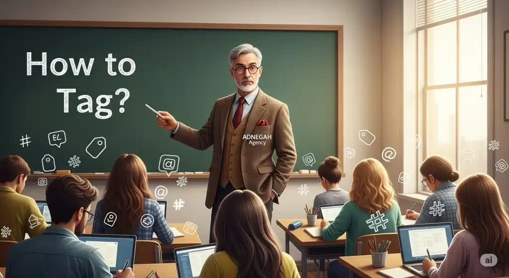 آموزش تگ کردن در اینستاگرام