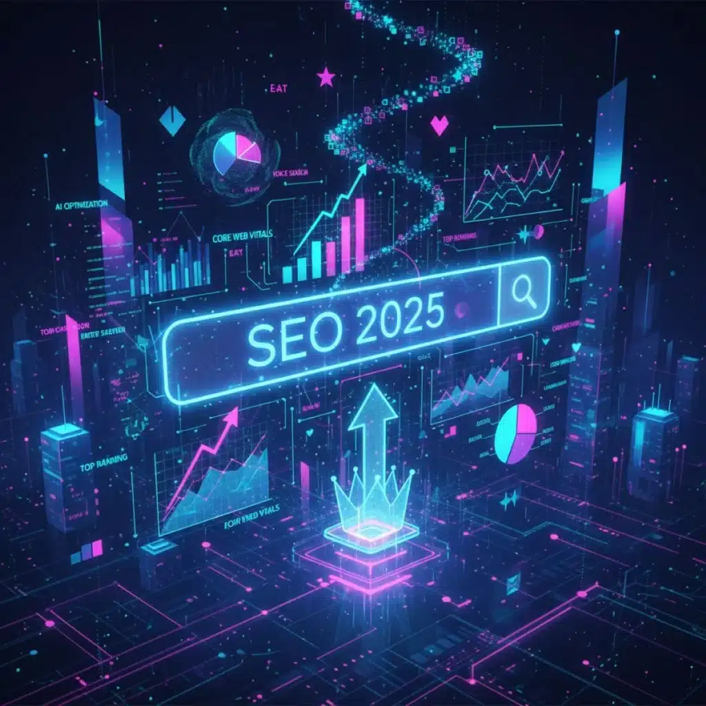 استراتژی های سئو سایت در سال2025-چگونه در رقابت برنده باشیم؟