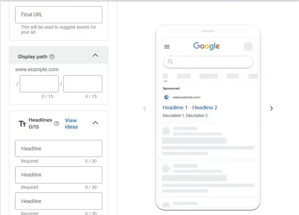  نگارش تبلیغات در گوگل ادز