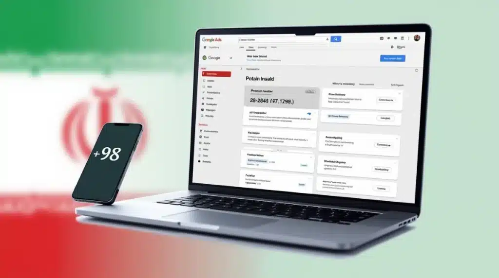 راهنمای جامع و گام‌به‌گام افزودن شماره تلفن ایران در تبلیغات گوگل ادز