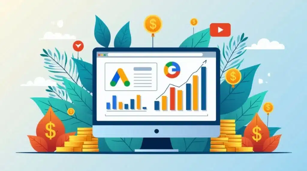 تاثیر نوع کمپین بر هزینه تبلیغات در گوگل ادز